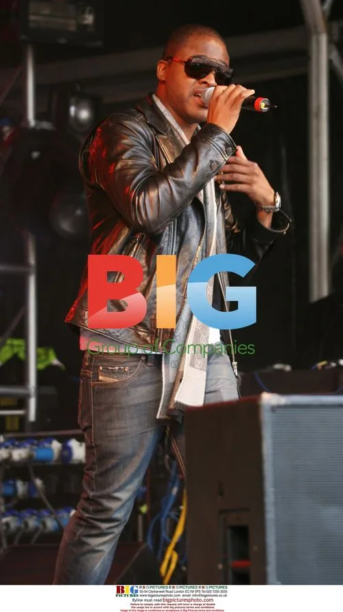 Taio Cruz performs at Rock in the Park