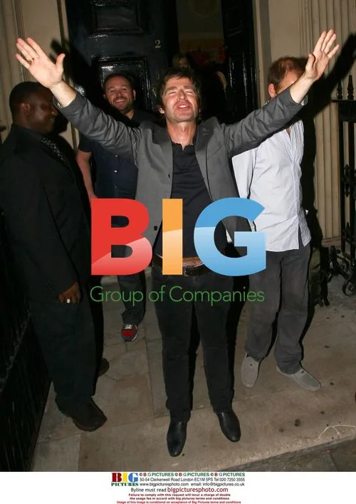 Noel Gallagher at U2 afterparty