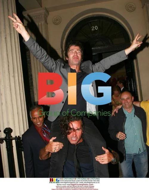 Noel Gallagher at U2 afterparty