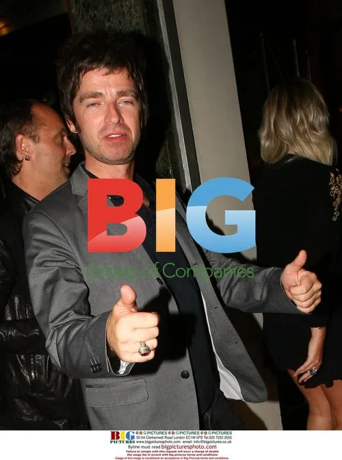 Noel Gallagher and Lars Ulrich at U2 afterparty