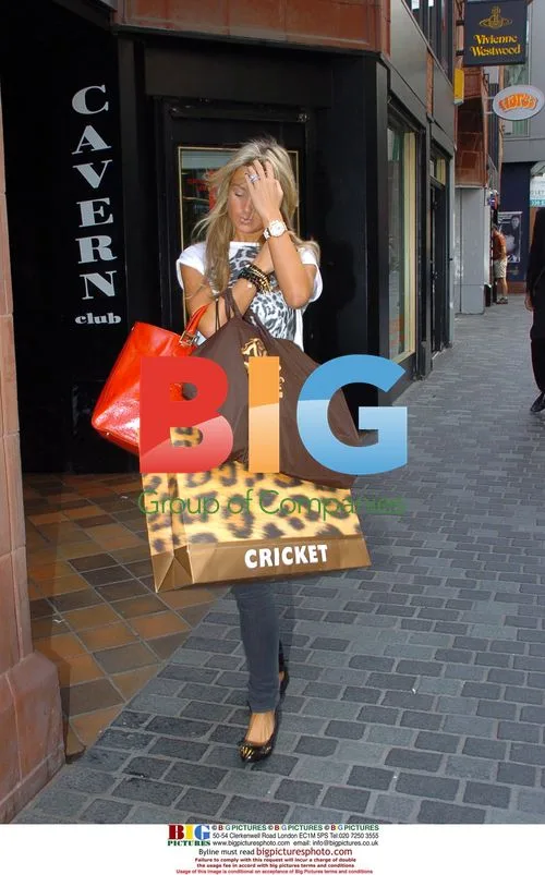 Alex Curran Shopping in Liverpool