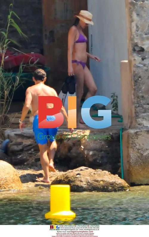 Sarkozy and Bruni on Holiday in France