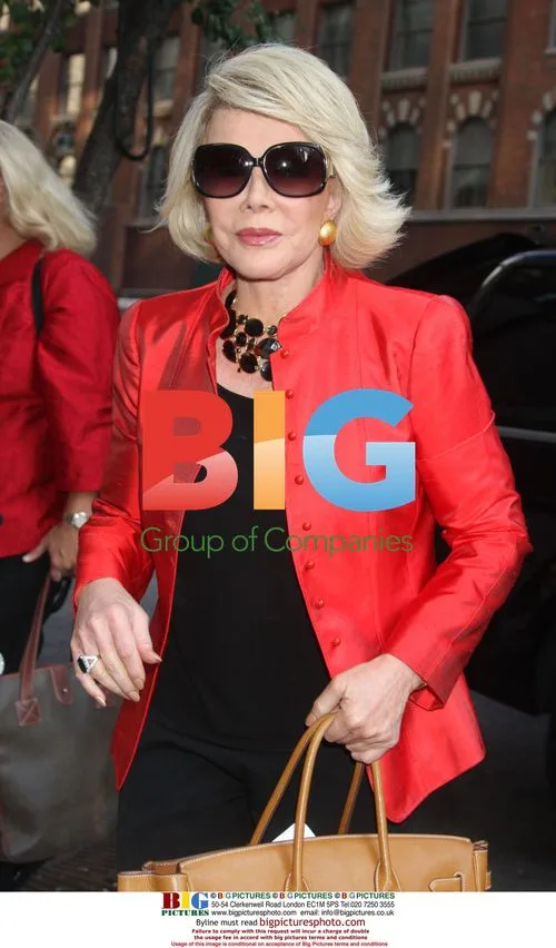 Joan Rivers promotes new reality show