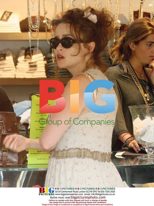 Helena Bonham Carter Spotted Shopping in Malibu
