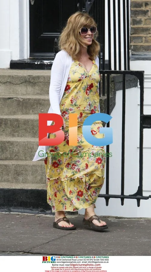Kate Garraway Leaves Home with Baby in London