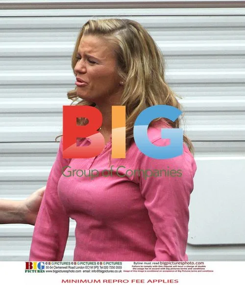 Kerry Katona Upset on Iceland Ad Set