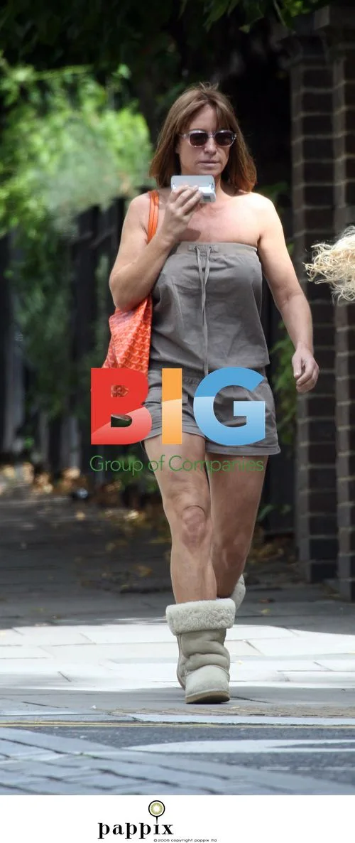 Meg Matthews and daughter Anais out in London