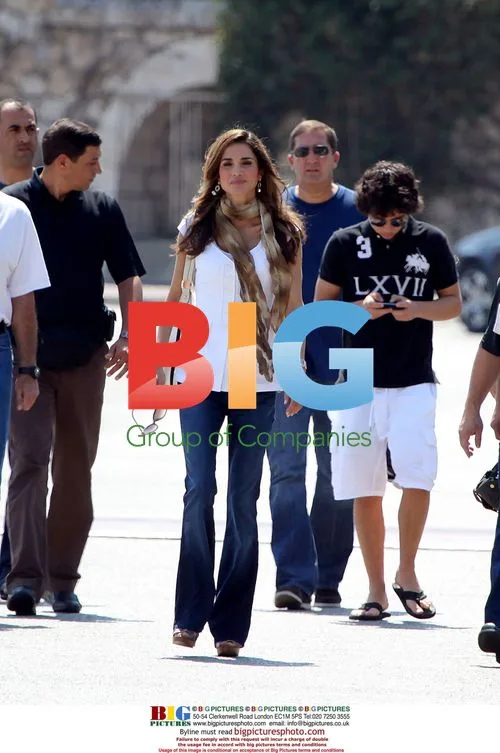 King Abdallah and Queen Rania in Beaulieu sur Mer