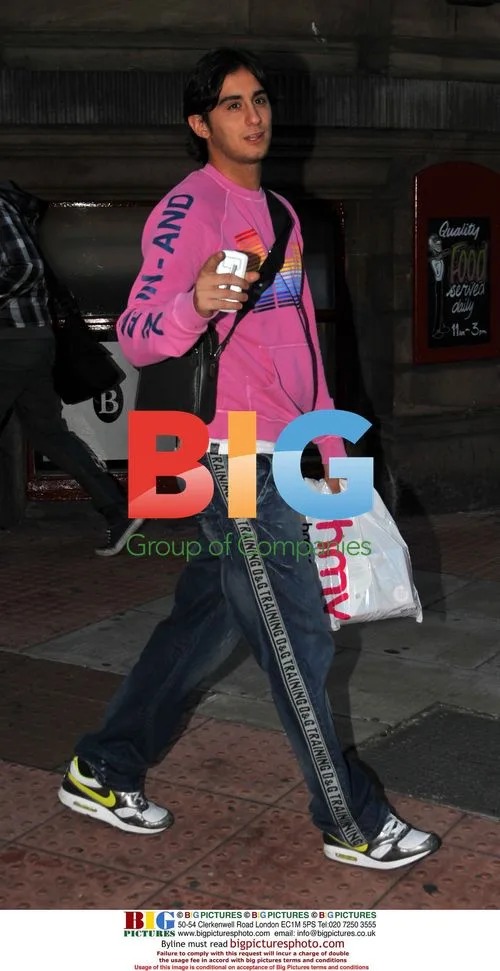 Liverpool player Alberto Aquilanii and wife spotted in Liverpool