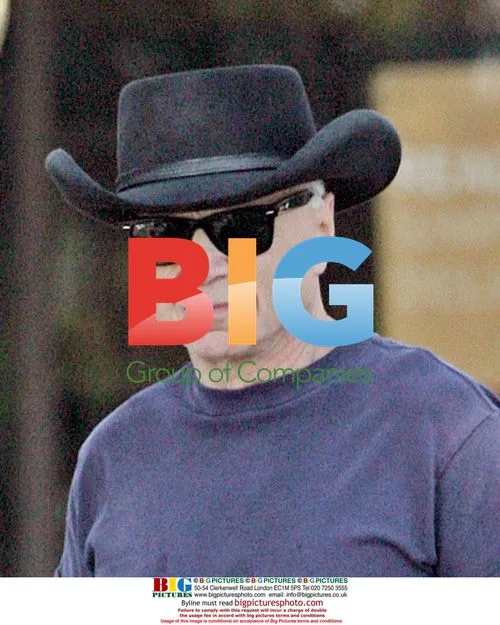 Robert Blake out for a Starbucks walk in LA