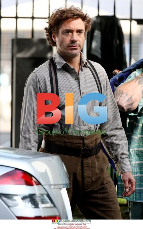 Robert Downey Jnr, Jude Law, Rachel McAdams film Sherlock Holmes