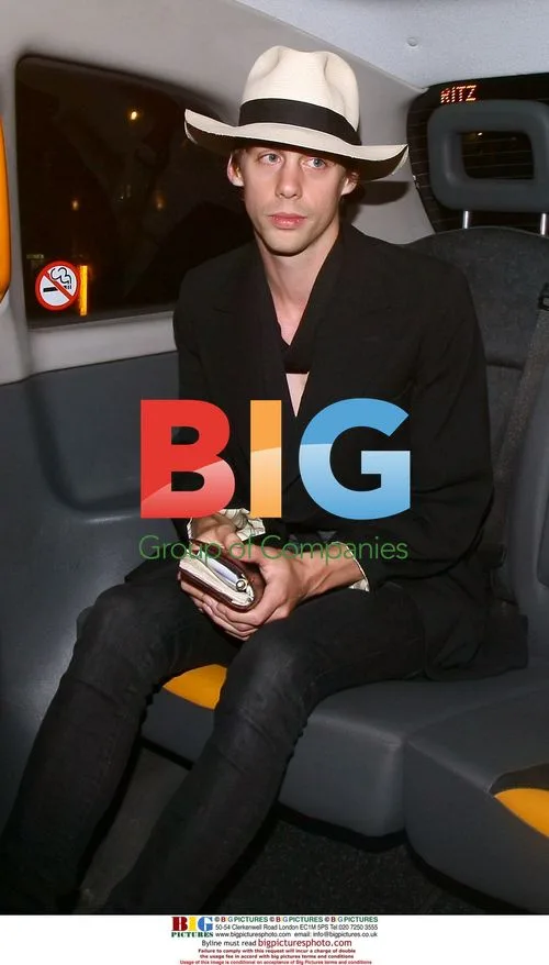 Johnny Borrell at Mahiki in London