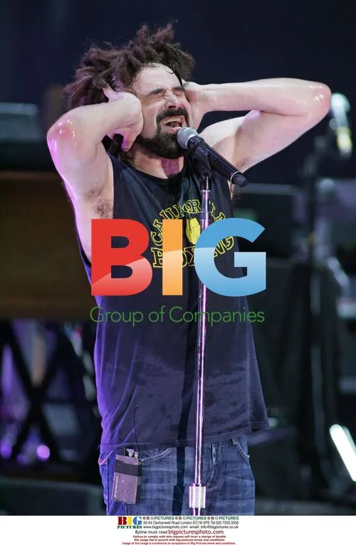 Adam Duritz performs with Counting Crows in Miami