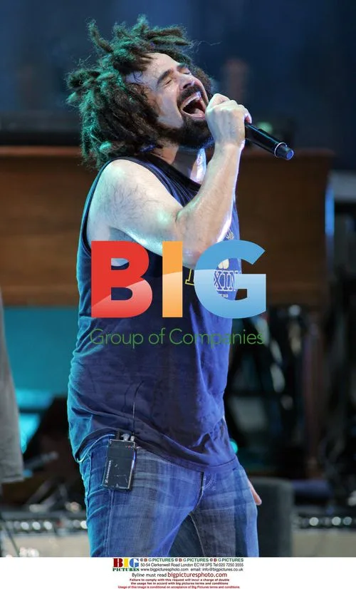 Adam Duritz performs with Counting Crows in Miami