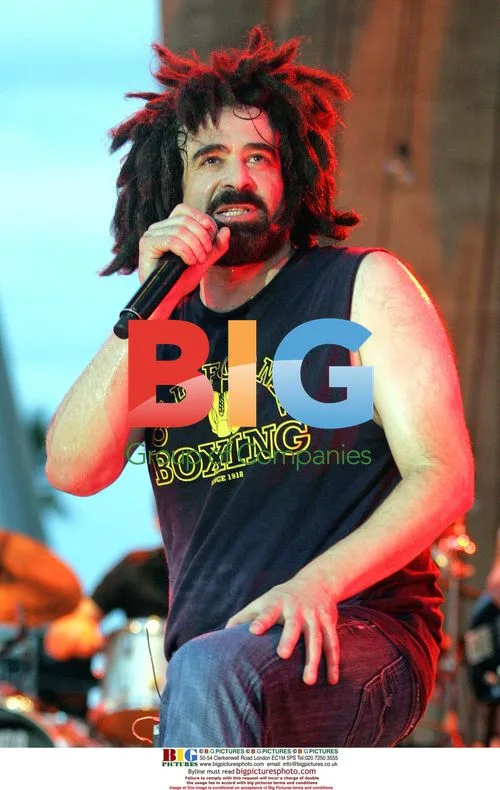 Adam Duritz performs with Counting Crows in Miami