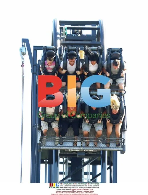 Katie Price and Alex Reid at Thorpe Park