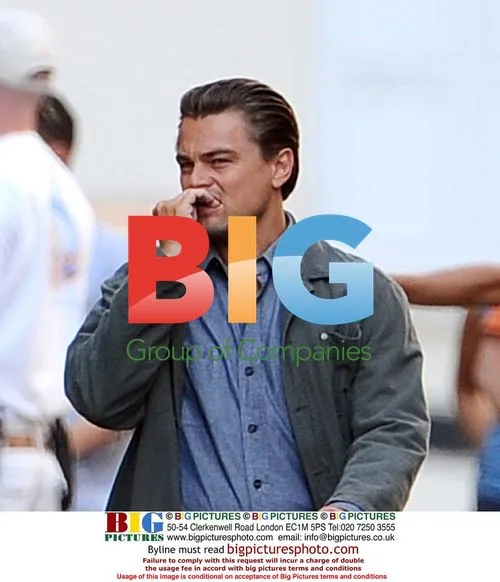 Leonardo DiCaprio and Ellen Page on 'Inception' set