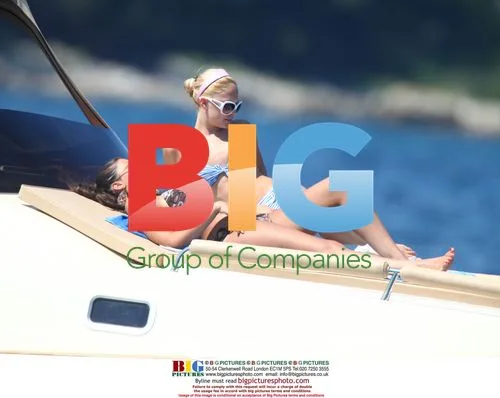 Noemi Letizia on Berlusconi's yacht in Sardinia