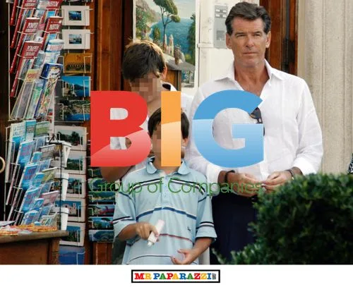 Pierce Brosnan enjoys weekend in Ravello, Italy