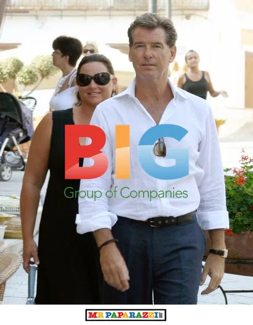 Pierce Brosnan Enjoys Amalfi Coast Sightseeing