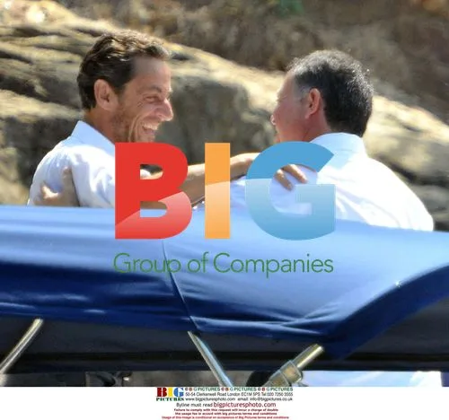 Sarkozy and Jordanian Royals in France