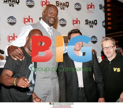 Shaquille O'Neal and Oscar De La Hoya Press Conference