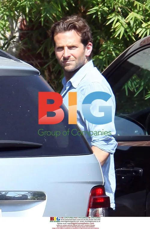 Bradley Cooper Arriving at Bay Films Platinum Studio