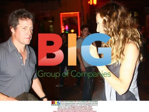Sarah Jessica Parker and Hugh Grant Spotted Dining