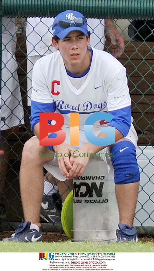 Jonas Brothers Play Softball in Boca Raton