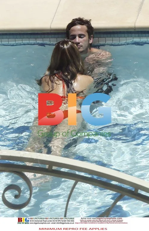 Kelly Brook and Danny Cipriani at Pool