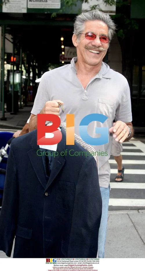 Geraldo Rivera at Live with Regis and Kelly