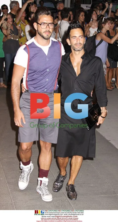 LORENZO MARTONE and MARC JACOBS at 'The September Issue' premiere