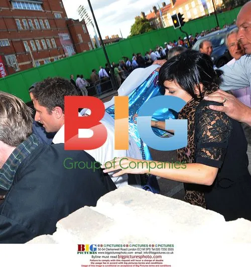 Celebrities at The Ashes in London