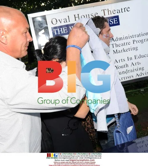 Celebrities Leaving The Oval After Ashes Match