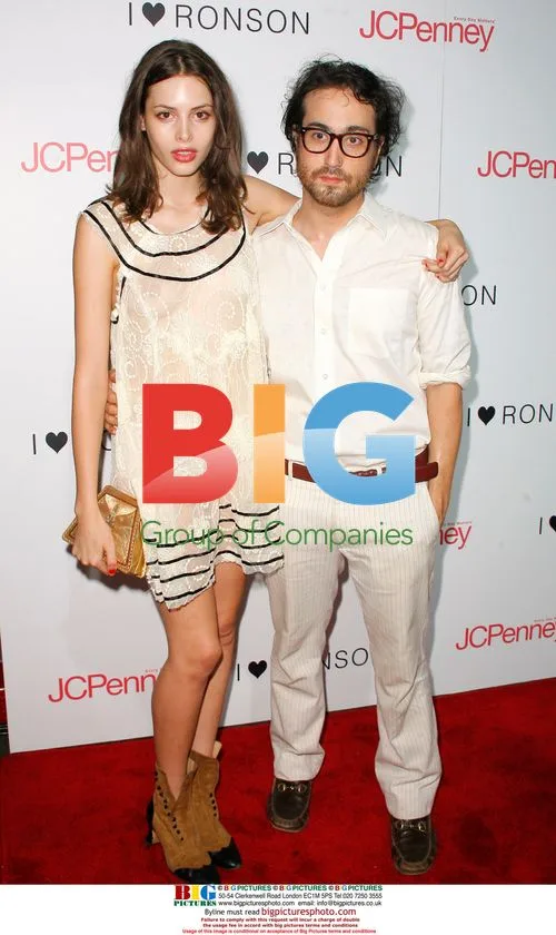 Kemp Muhl and Sean Lennon at Ronson Line launch