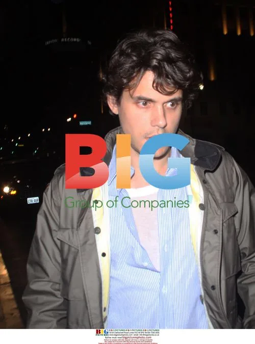 John Mayer Leaving Katsuya Restaurant