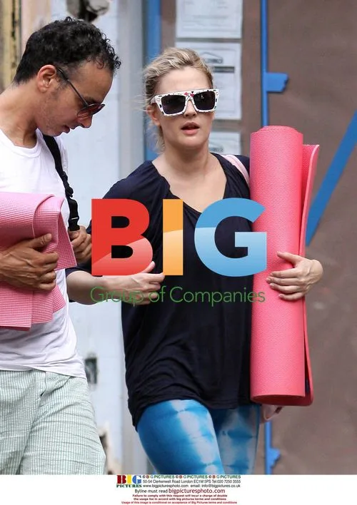 Drew Barrymore Leaving Yoga in NYC