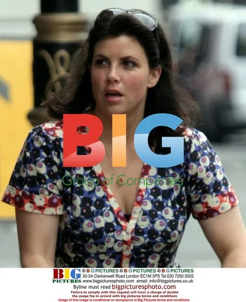 Kirstie Allsopp with family in the park