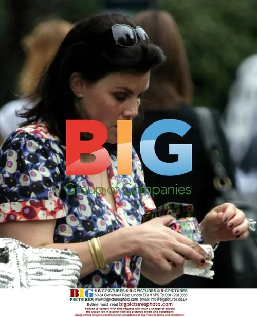 Kirstie Allsopp with Family in the Park