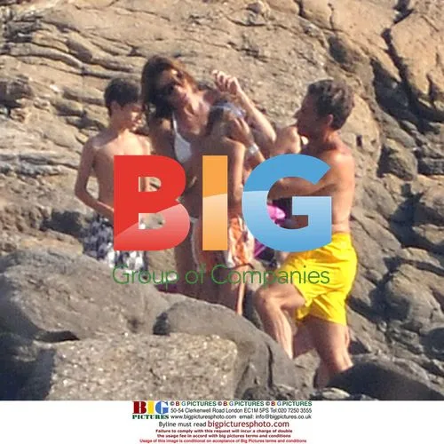 Sarkozy Family Vacation in Cavalire, France