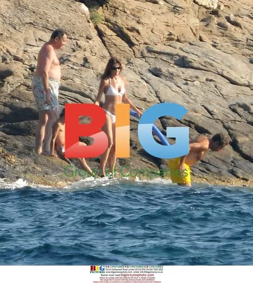 Nicolas Sarkozy's family vacation in France