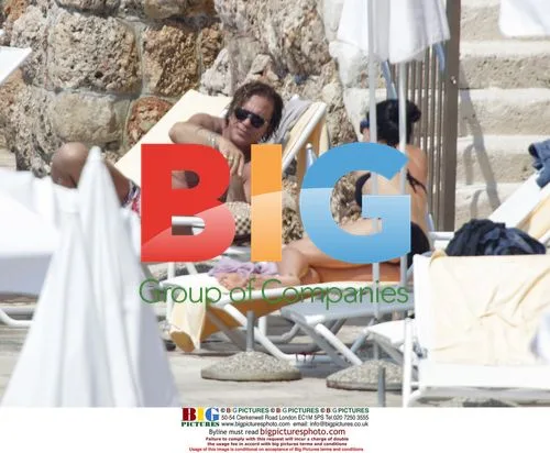 Mickey Rourke Relaxes on Croatian Beach