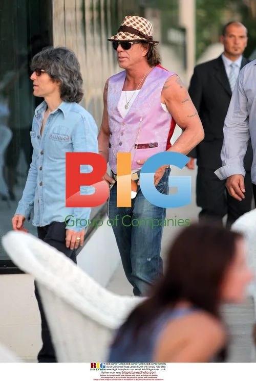 Mickey Rourke at Dubrovnik Film Meeting