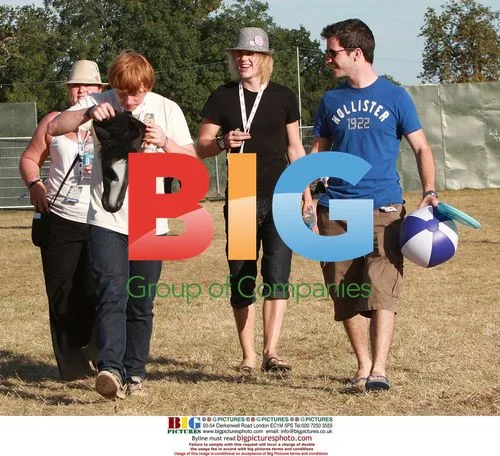 Rupert Grint at V Festival in 2009