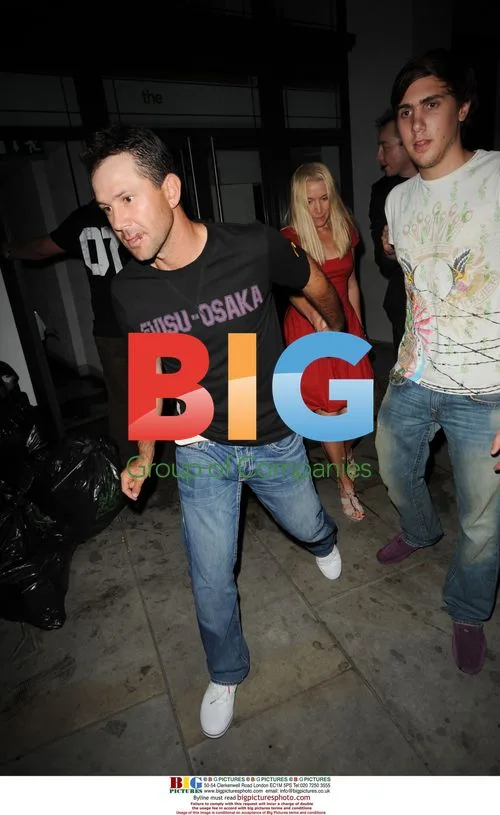 Australian Cricket Team at Boujis Club After Ashes Loss