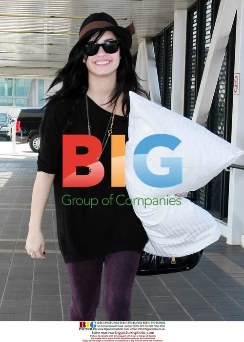 Demi Lavato at LAX