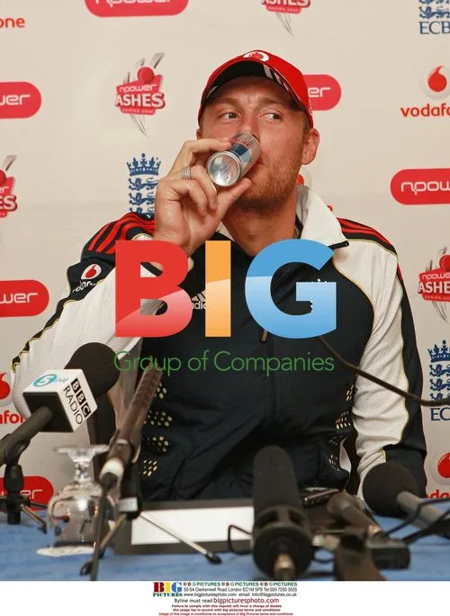 Freddie Flintoff hungover after Ashes win