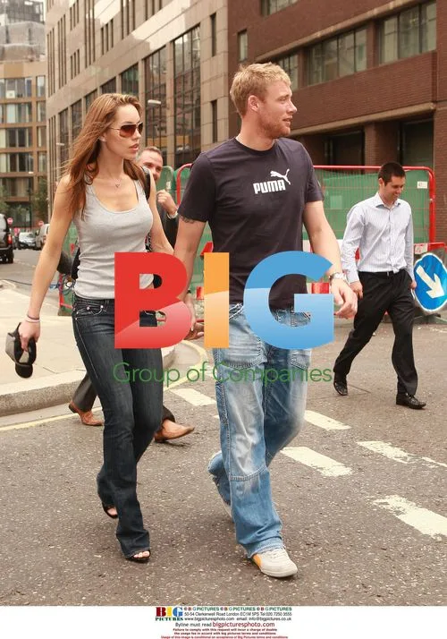 Freddie Flintoff and Wife Rachel