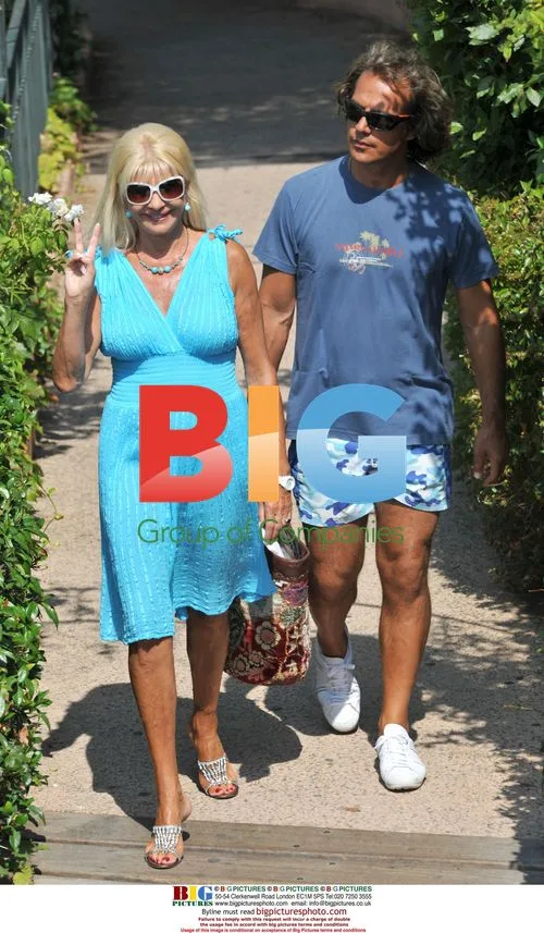 Ivana Trump and boyfriend Antonio Zequila in Saint Tropez