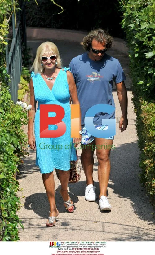 Ivana Trump with boyfriend Antonio Zequila in Saint Tropez